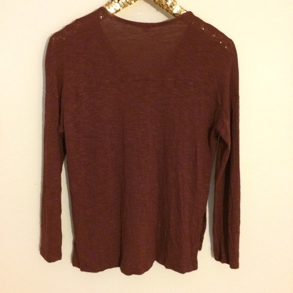 Madewell Women's Red Anthem Long-sleeve tee xs - Picture 6 of 8